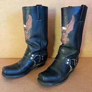 Harley-Davidson Leather Harness Boots - Women - 8.5M